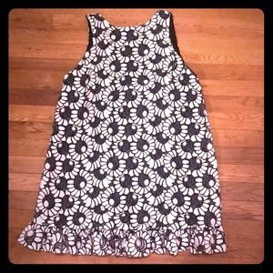 Free People eyelet scooped back dress